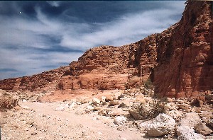 Timna Park, Israeli Negev, area of copper mines